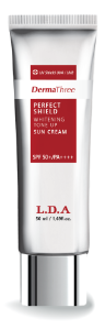 더마쓰리 퍼펙트 쉴드 화이트닝 톤업 선크림 50mL / DermaThree Perfect Shield Whitening Tone Up Sun Cream 50mL